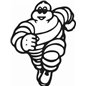 Marshmealow Man Sticker