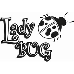 Lady Bug Sticker