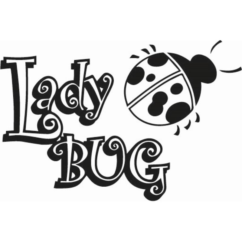 Lady Bug Sticker