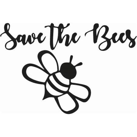 Save The Bees sticker 