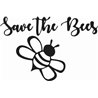 Save The Bees sticker 