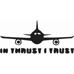 In Thrust I Trust Sticker
