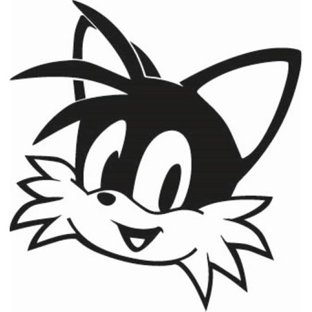 Tails From Sonic Sticker