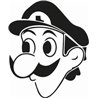 Luigi Sticker