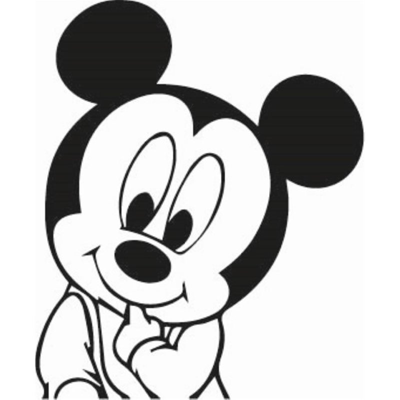 Baby Mickey Mouse Sticker Baby Mickey Mouse Sticker