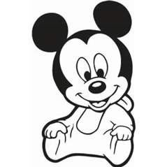 Baby Mickey Mouse Sticker 2