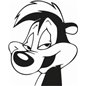 Peppy Le Pew Sticker 2 Peppy Le Pew Sticker 2