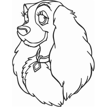 Lady Sticker