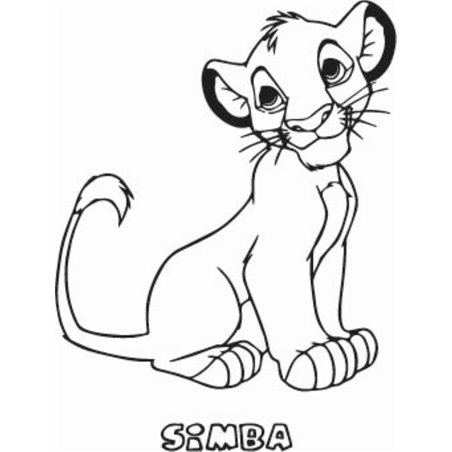 Cub Simba Sticker 2