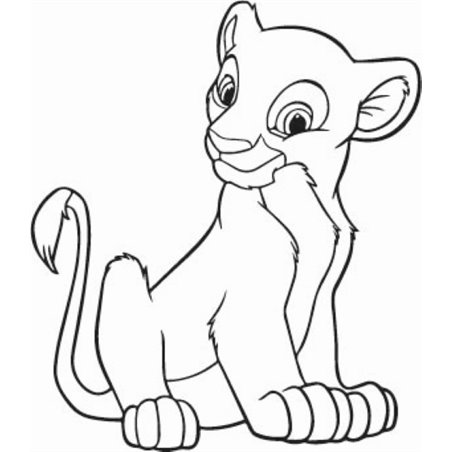 Cub Nala Sticker