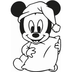 Baby Mickey Mouse Sticker 3