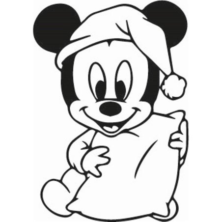 Baby Mickey Mouse Sticker 3