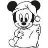 Baby Mickey Mouse Sticker 3
