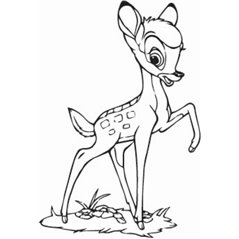 Bambi Sticker
