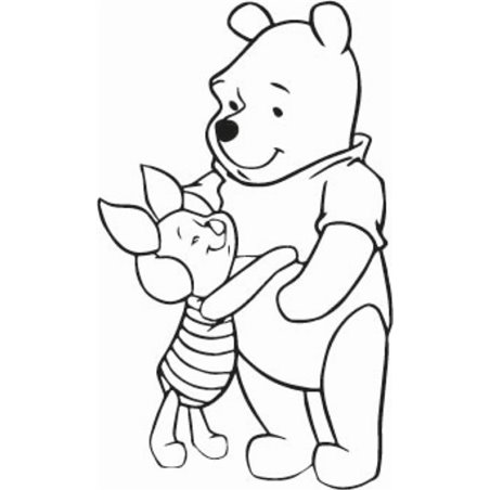 Winnie The Pooh And Piglet Sticker