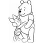 Winnie The Pooh And Piglet Sticker