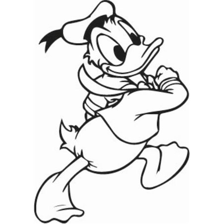 Donald Duck Sticker