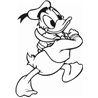 Donald Duck Sticker