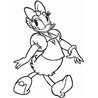 Daisy Duck Sticker