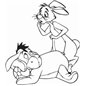 Eeyore And Rabbit Sticker