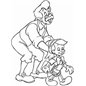 Pinocchi And Geppetto Sticker Pinocchi And Geppetto Sticker