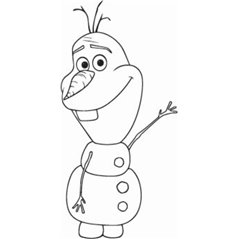 Olaf Sticker