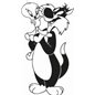 Sylvester And Tweety Sticker Sylvester And Tweety Sticker