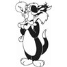 Sylvester And Tweety Sticker