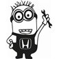 Minion Hyundai Sticker