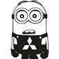 Minion Mitsubishi Sticker Minion Mitsubishi Sticker
