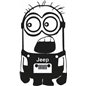Minion Jeep Sticker Minion Jeep Sticker