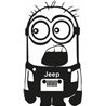 Minion Jeep Sticker