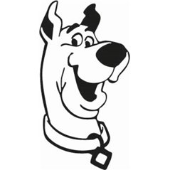 Scooby Doo Sticker
