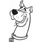 Winking Scooby Doo Sticker Winking Scooby Doo Sticker