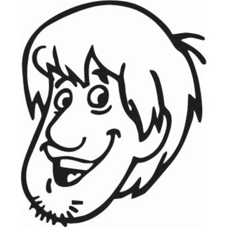 Shaggy Sticker