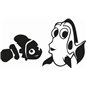 Nemo And Dory Sticker Nemo And Dory Sticker