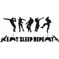 Fortnite Eat Sleep Repeat Sticker Fortnite Eat Sleep Repeat Sticker