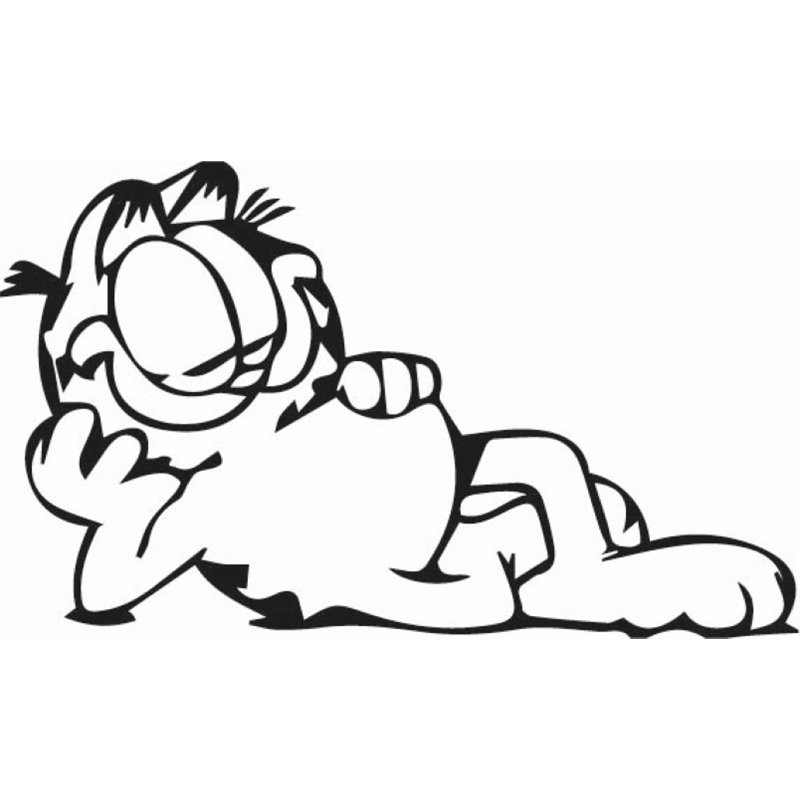 Garfield Sticker Garfield Sticker