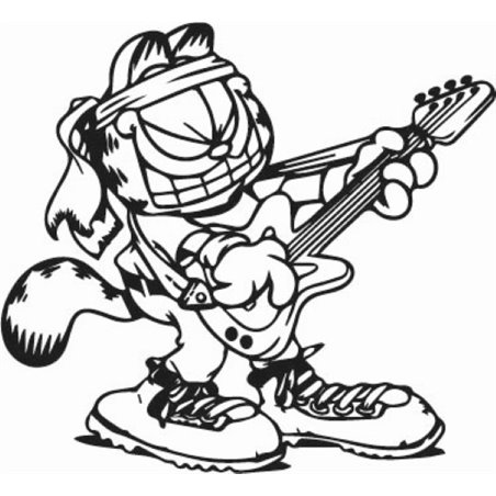 Garfield And Oddy Sticker