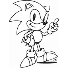 Sonic The Hedgehog Sticker
