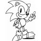 Sonic The Hedgehog Sticker Sonic The Hedgehog Sticker
