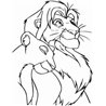 Adult Simba And Nala Sticker