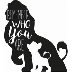 Mufusa And Simba Rememeber Who You are Sticker