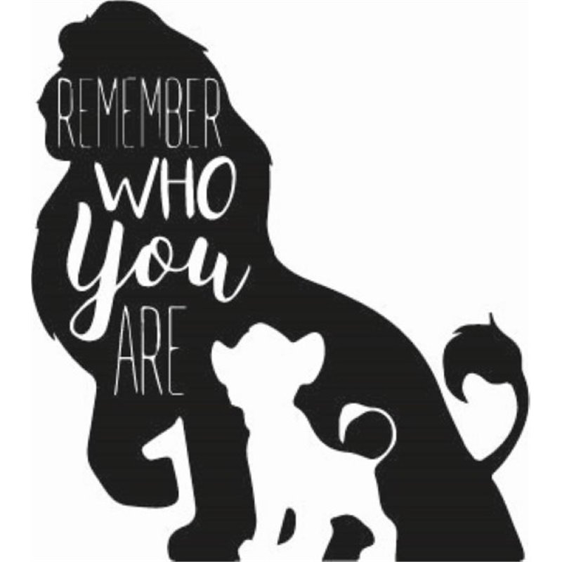 Mufusa And Simba Rememeber Who You are Sticker Mufusa And Simba Rememeber Who You are Sticker