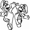 Mario And Luigi Sticker