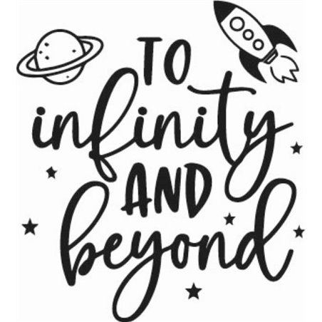 To Infinity And Beyond Sticker