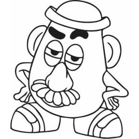 Mr Potato Head Sticker