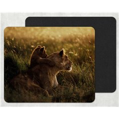 african lion Mouse Mat