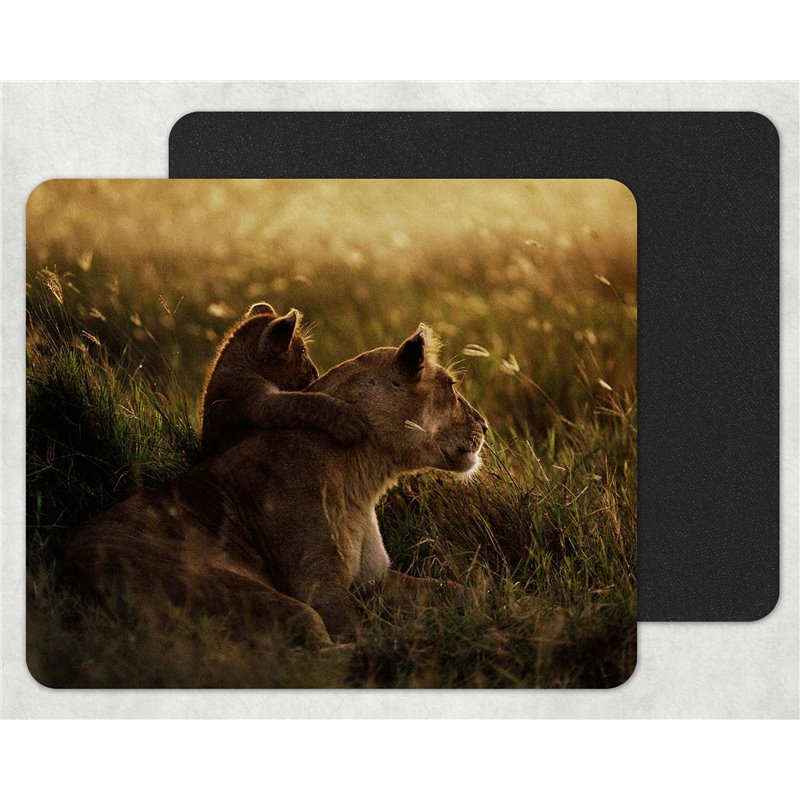 african lion Mouse Mat african lion Mouse Mat