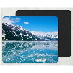 alaska snow mountains Mouse Mat